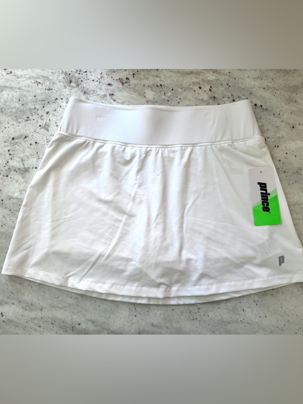 Prince White Women's Tennis Skort